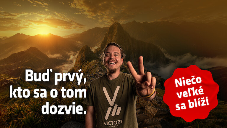Buď prvý, kto sa o tom dozvie — niečo veľké sa blíži